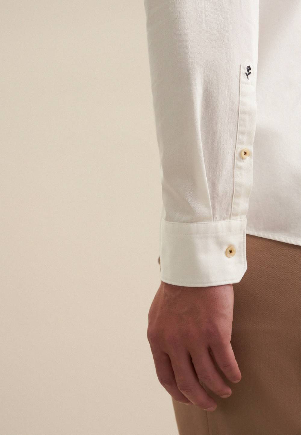 Studio Seidensticker Twill Casual Hemd in Slim mit Kentkragen Neueste Stile