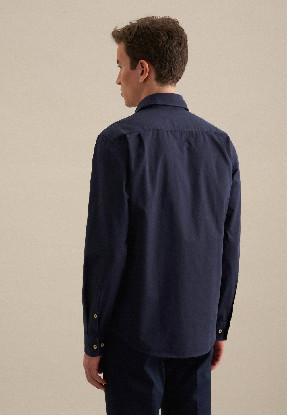 Studio Seidensticker Twill Casual Hemd in Regular mit Kentkragen Bis zu 55% Rabatt
