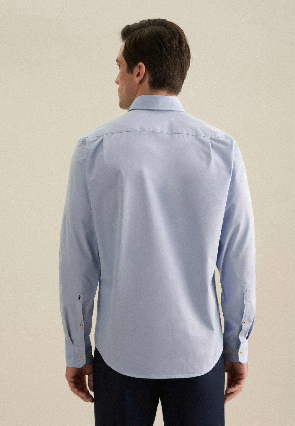 Studio Seidensticker Twill Casual Hemd in Regular mit Kentkragen Günstig kaufen