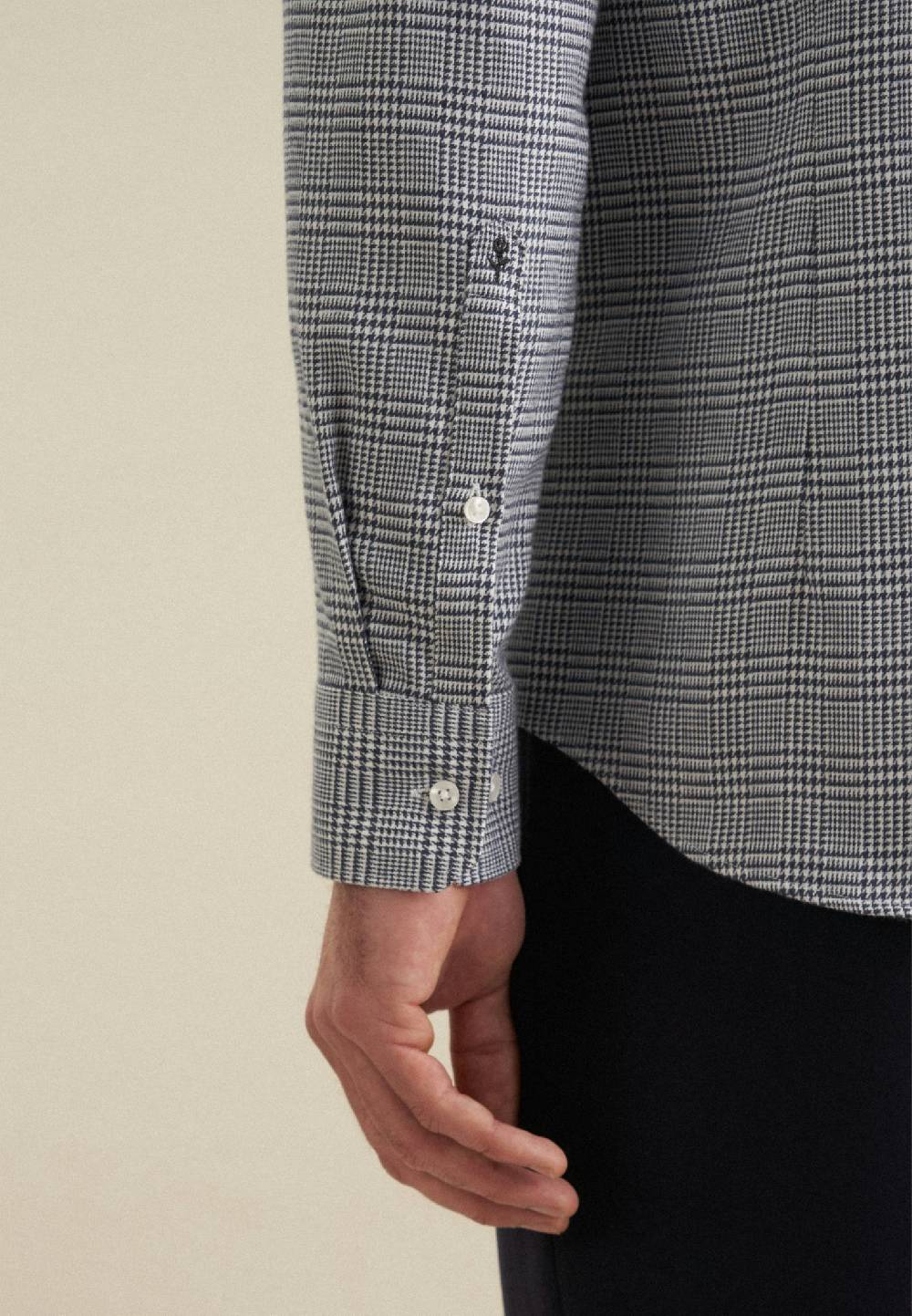 Studio Seidensticker Flanell Flanellhemd in Shaped mit Kentkragen Online Shopping
