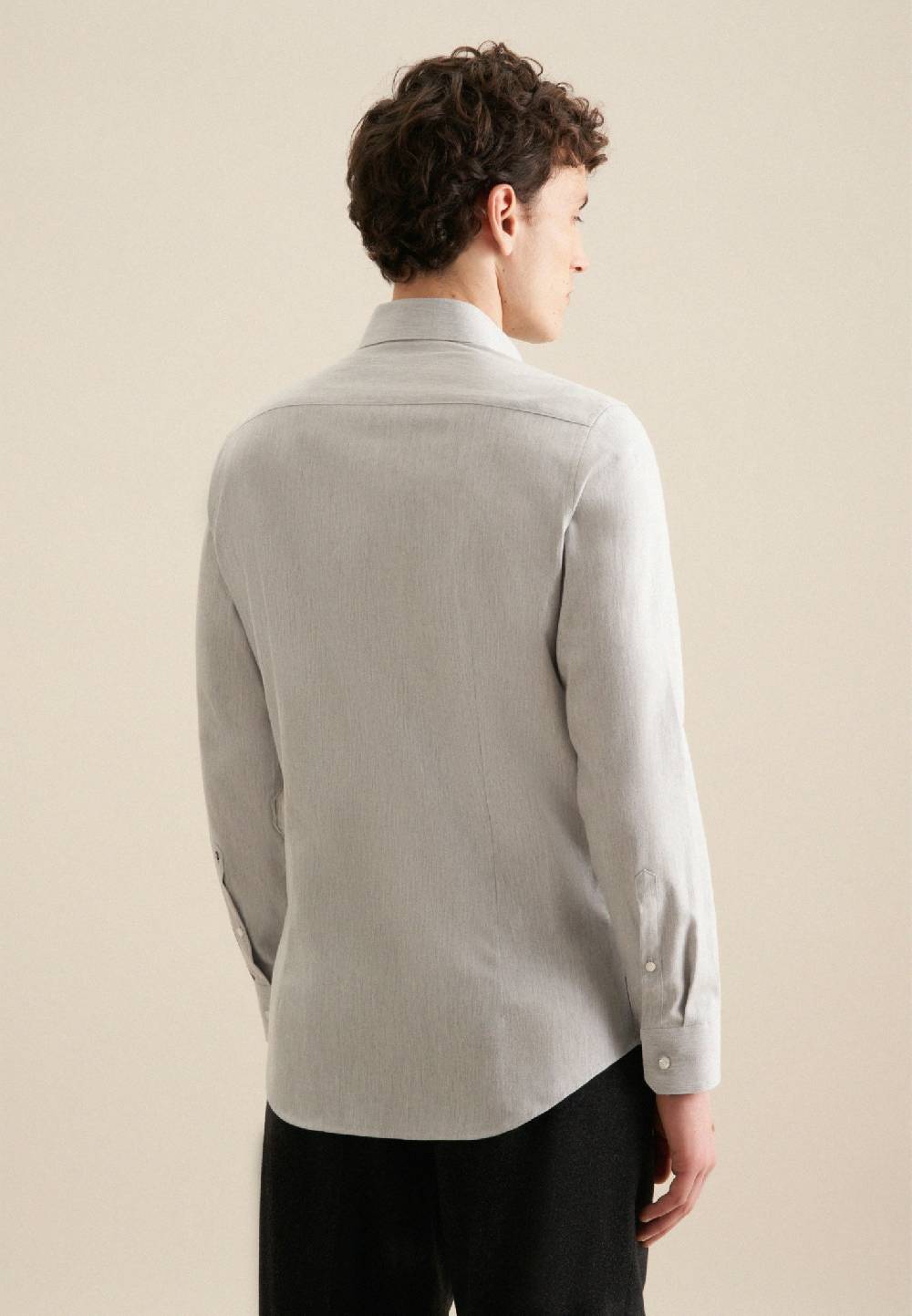 Studio Seidensticker Flanell Flanellhemd in Shaped mit Kentkragen Exklusivangebot