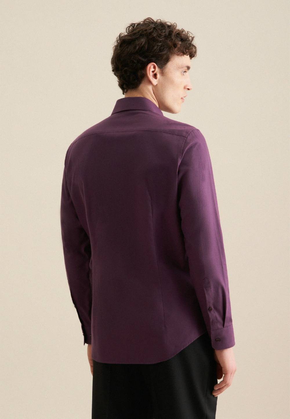 Studio Seidensticker Flanell Flanellhemd in Shaped mit Kentkragen Preisnachlass
