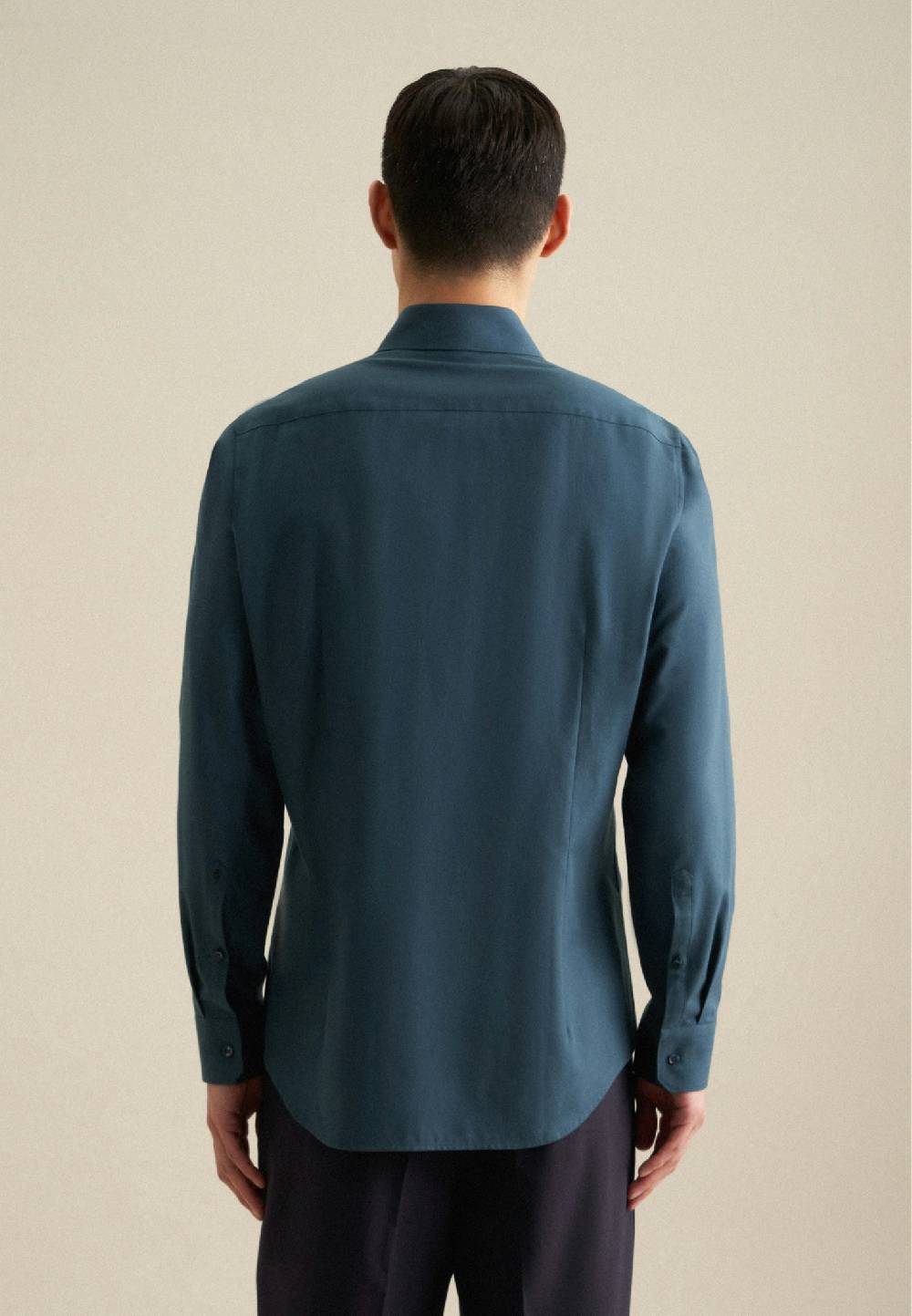 Studio Seidensticker Flanell Flanellhemd in Slim mit Kentkragen Lagerräumung