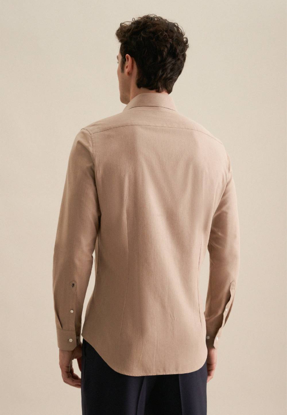 Studio Seidensticker Flanell Flanellhemd in Slim mit Kentkragen Top Angebot