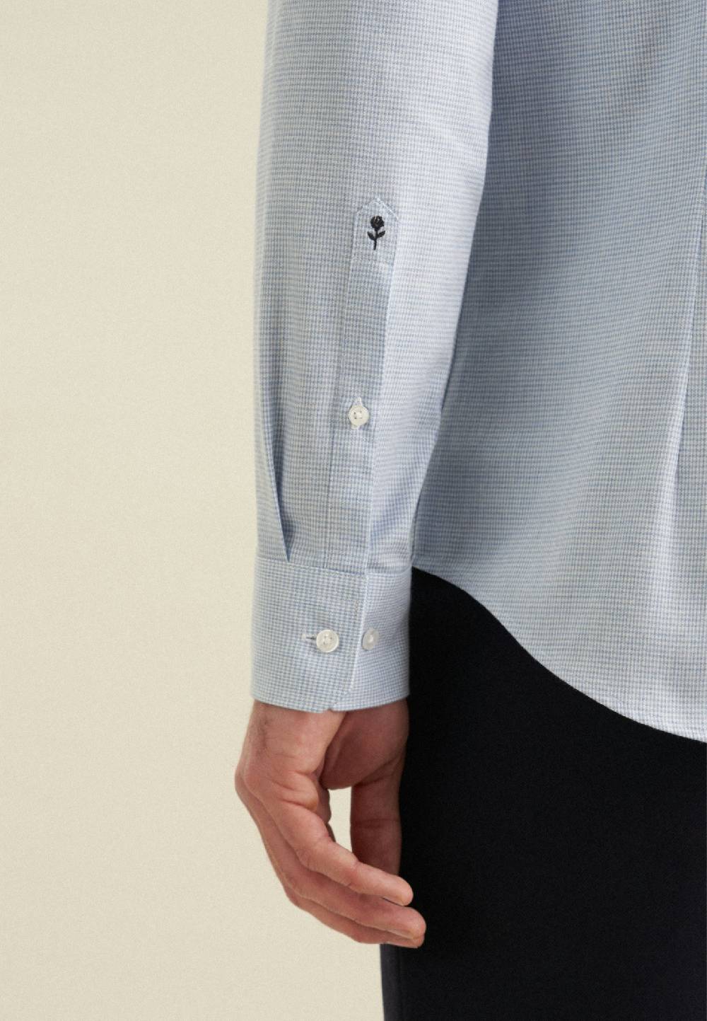Studio Seidensticker Flanell Flanellhemd in Shaped mit Kentkragen Saisonale Angebote