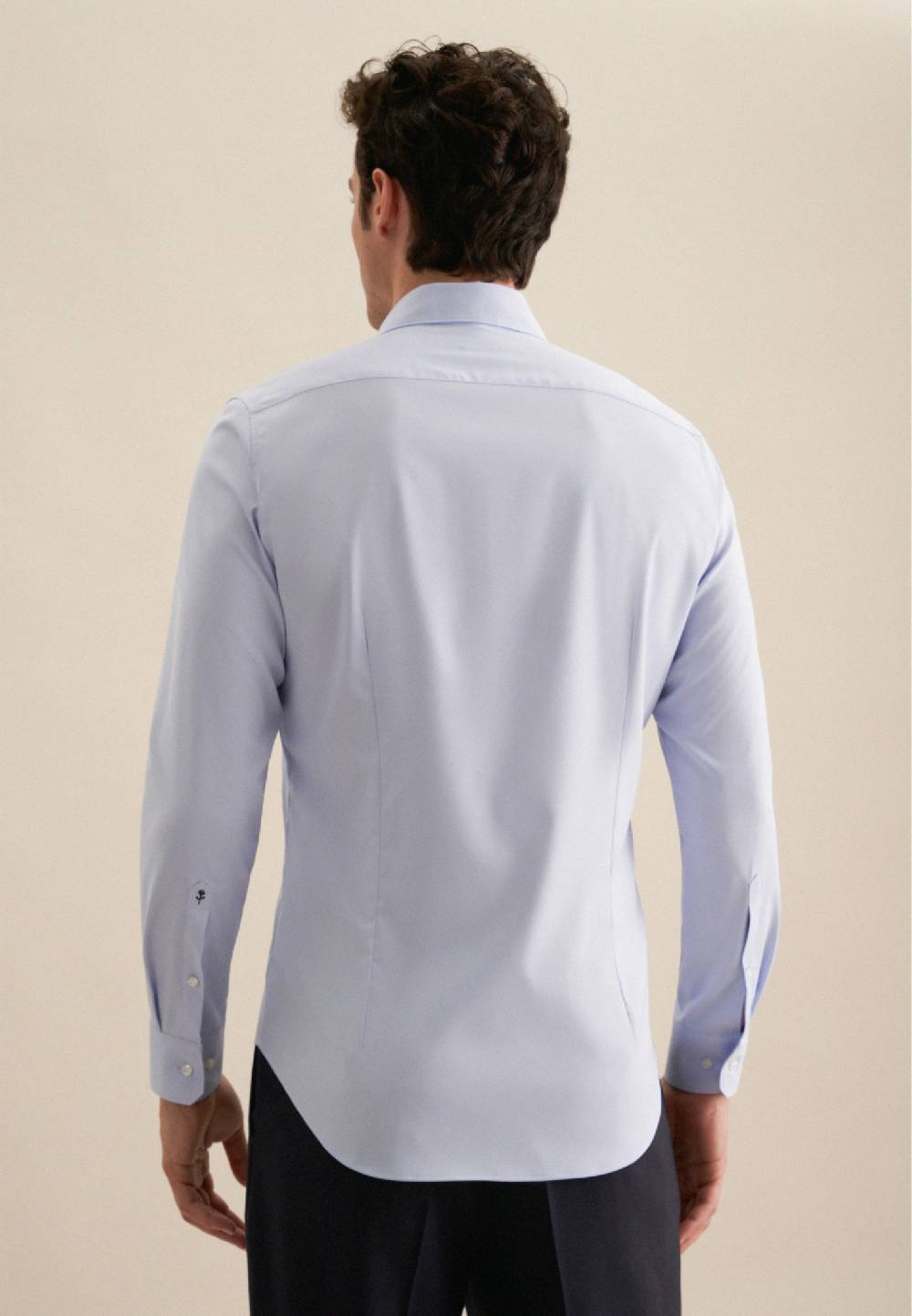 Studio Seidensticker Twill Performance-Hemd in Slim mit Kentkragen Flash Sale