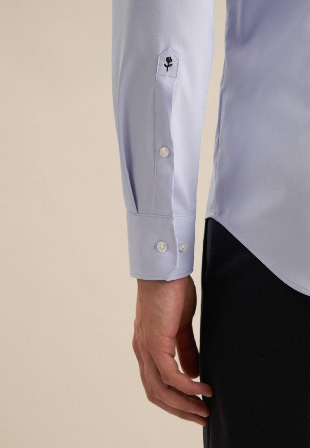 Studio Seidensticker Twill Performance-Hemd in Slim mit Kentkragen Flash Sale