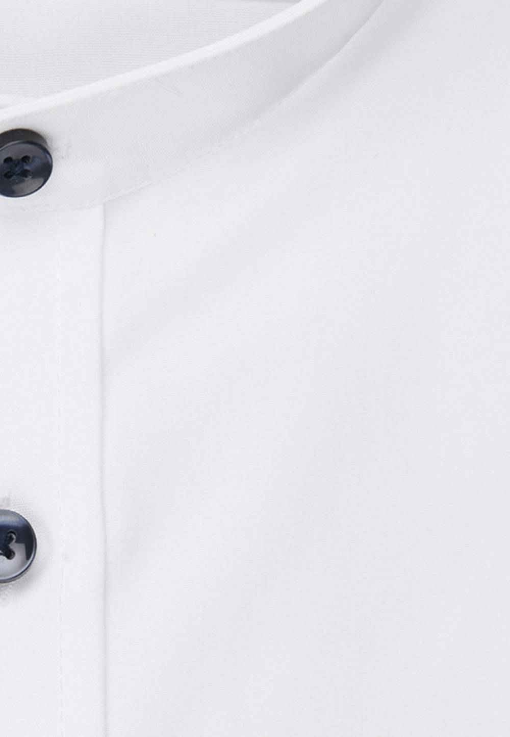 Studio Seidensticker Bügelfreies Popeline Business Hemd in Slim mit Stehkragen Kauf eins, bekomm eins gratis