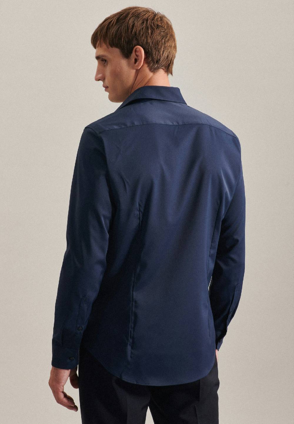 Studio Seidensticker Twill Performance-Hemd in Slim mit Kentkragen Neueste Stile