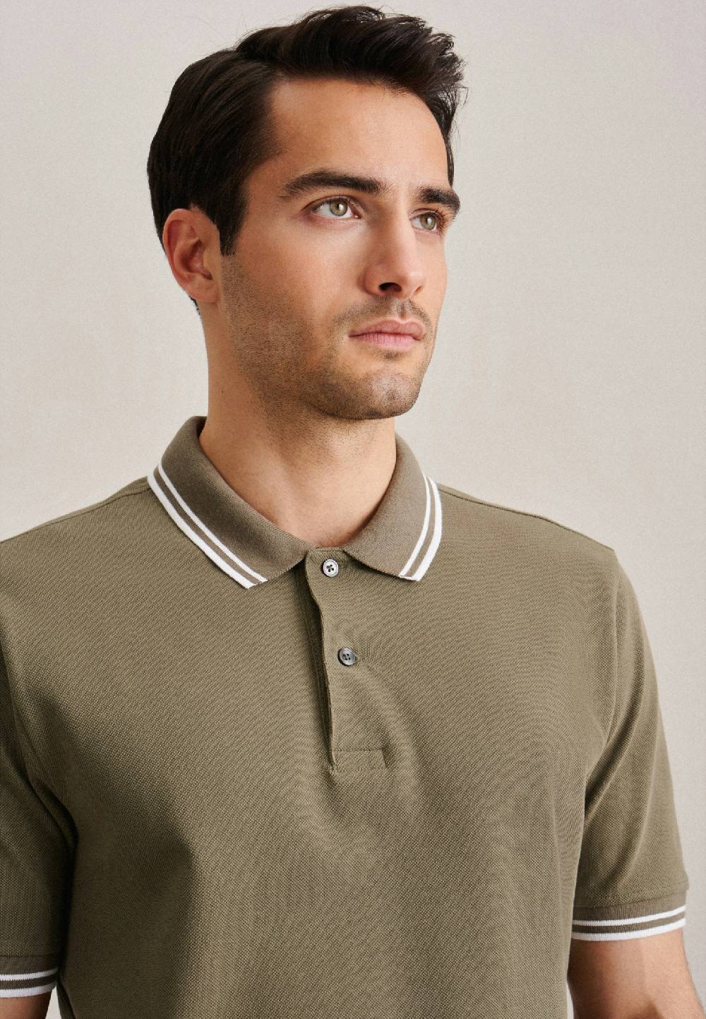 Studio Seidensticker Kragen Polo-Shirt Gerader Schnitt (Normal-Fit) Hotsell