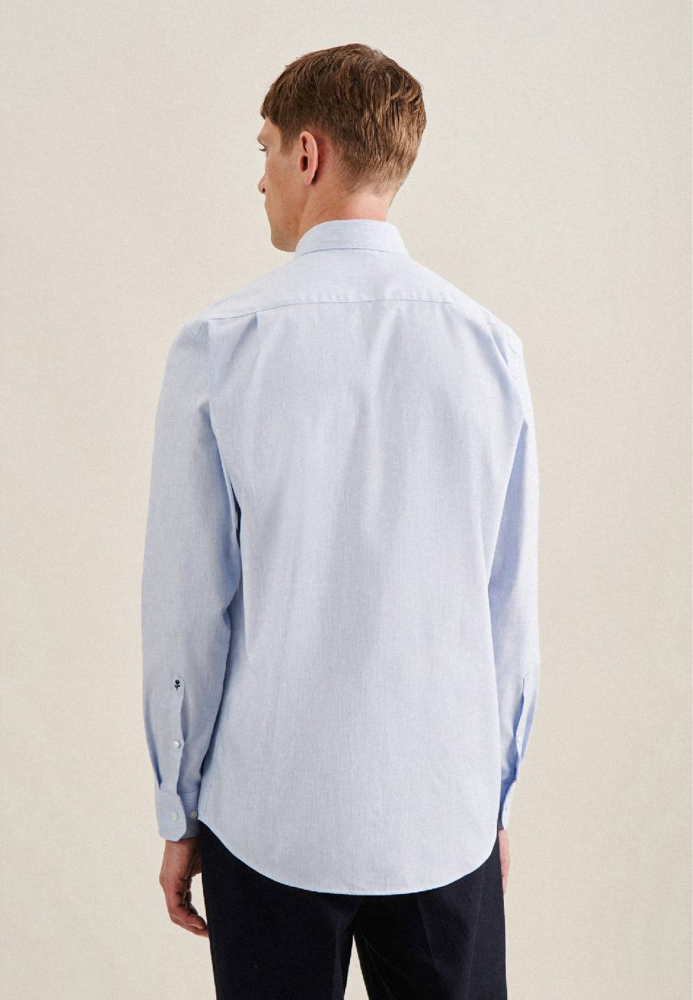 Studio Seidensticker Twill Business Hemd in Regular mit Button-Down-Kragen Günstiger Verkauf