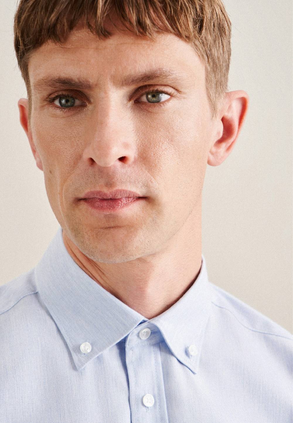 Studio Seidensticker Twill Business Hemd in Regular mit Button-Down-Kragen Günstiger Verkauf