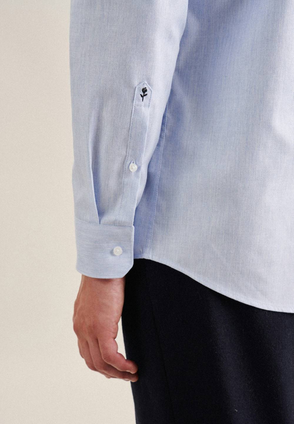 Studio Seidensticker Twill Business Hemd in Regular mit Button-Down-Kragen Günstiger Verkauf