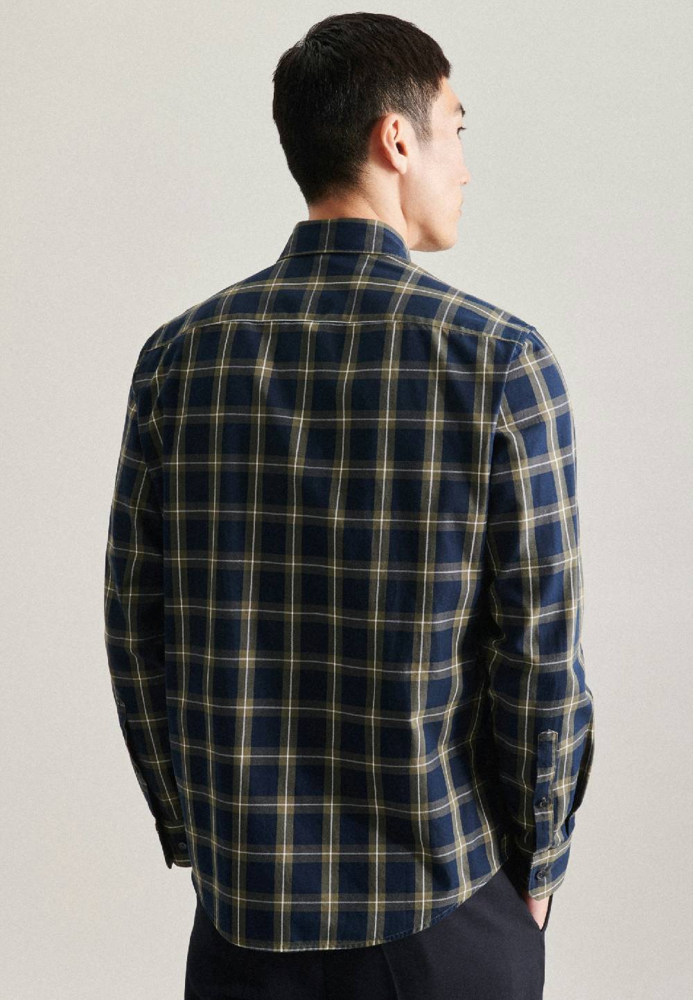 Studio Seidensticker Twill Casual Hemd in Regular mit Kentkragen Kostenloser Versand