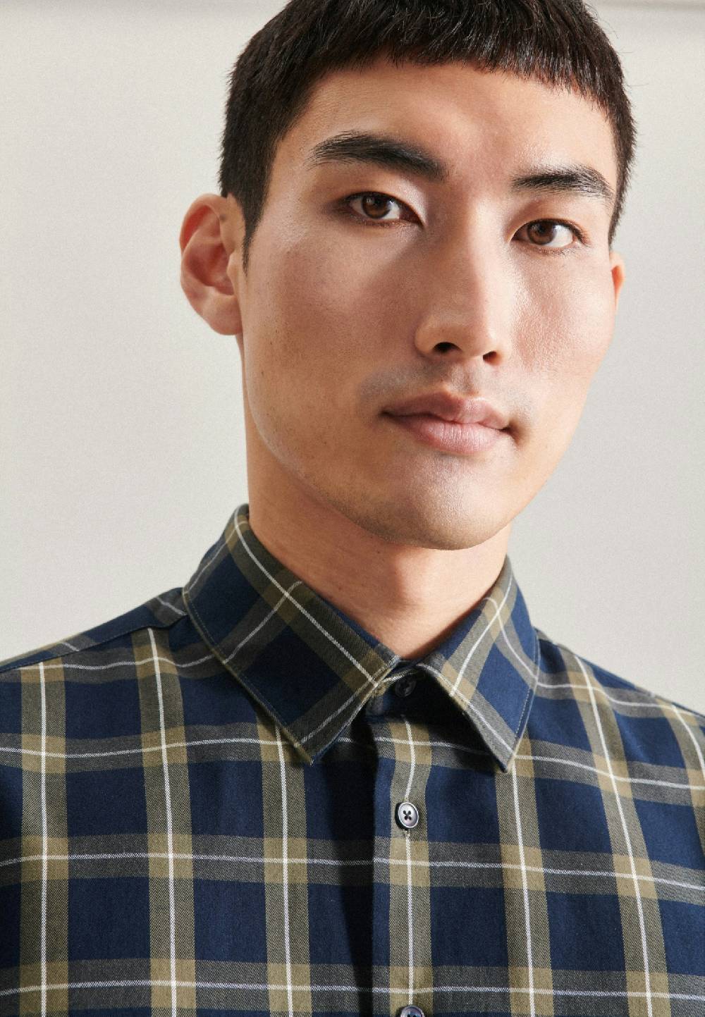 Studio Seidensticker Twill Casual Hemd in Regular mit Kentkragen Kostenloser Versand
