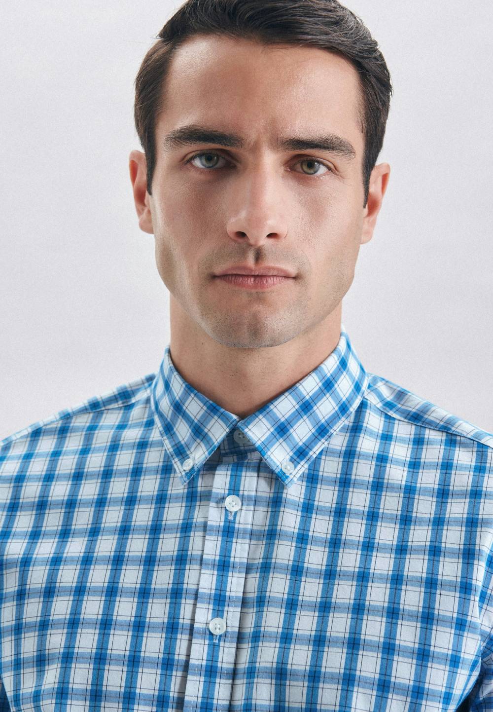 Studio Seidensticker Popeline Casual Hemd in Regular mit Button-Down-Kragen Fabrik Onlineshop