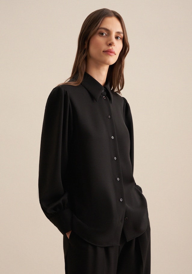 Studio Seidensticker Krepp Hemdbluse Bis zu 50% Rabatt