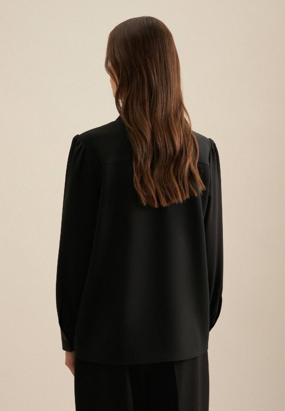 Studio Seidensticker Krepp Hemdbluse Bis zu 50% Rabatt
