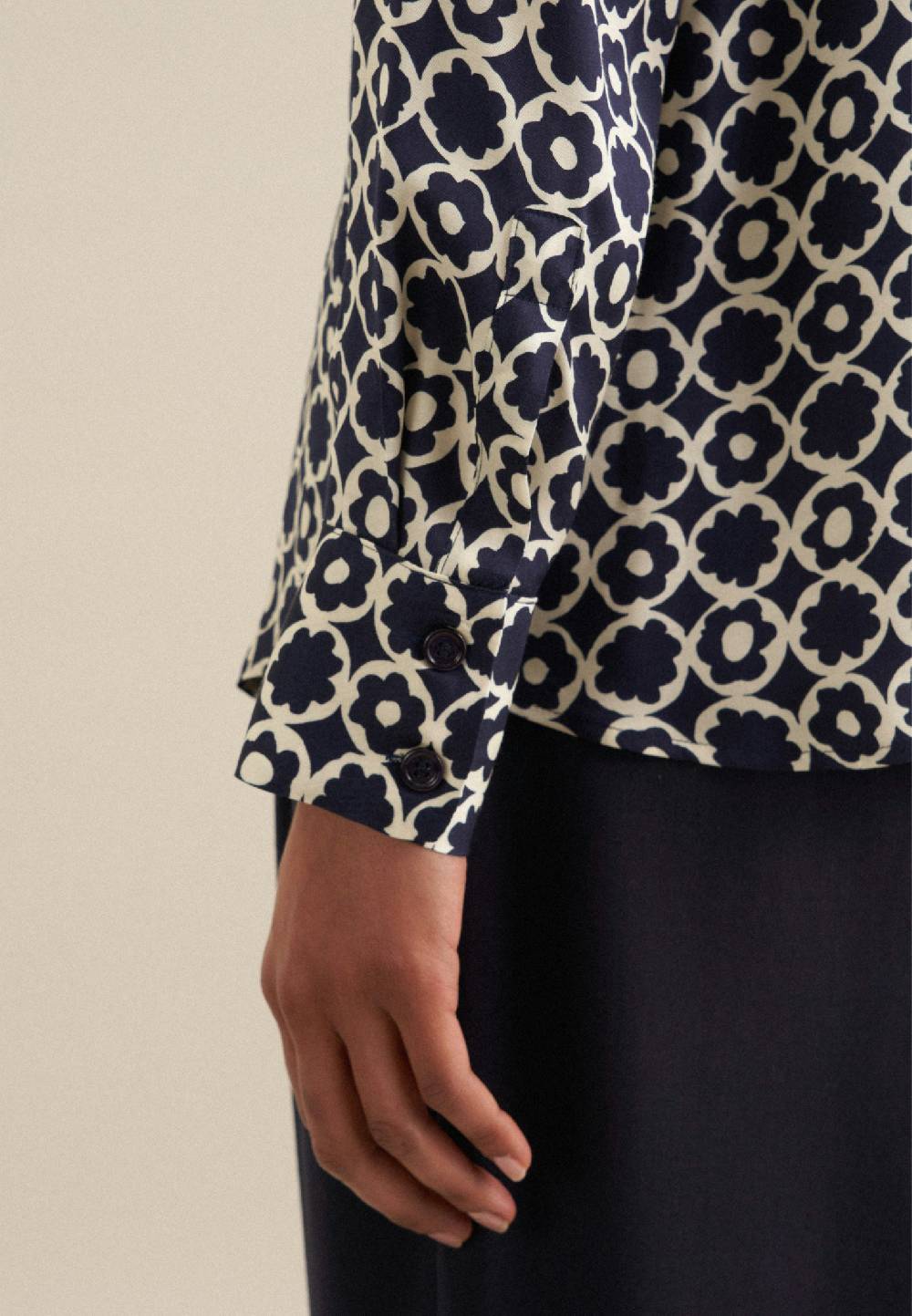 Studio Seidensticker Twill Hemdbluse 50% Rabatt für begrenzte Zeit