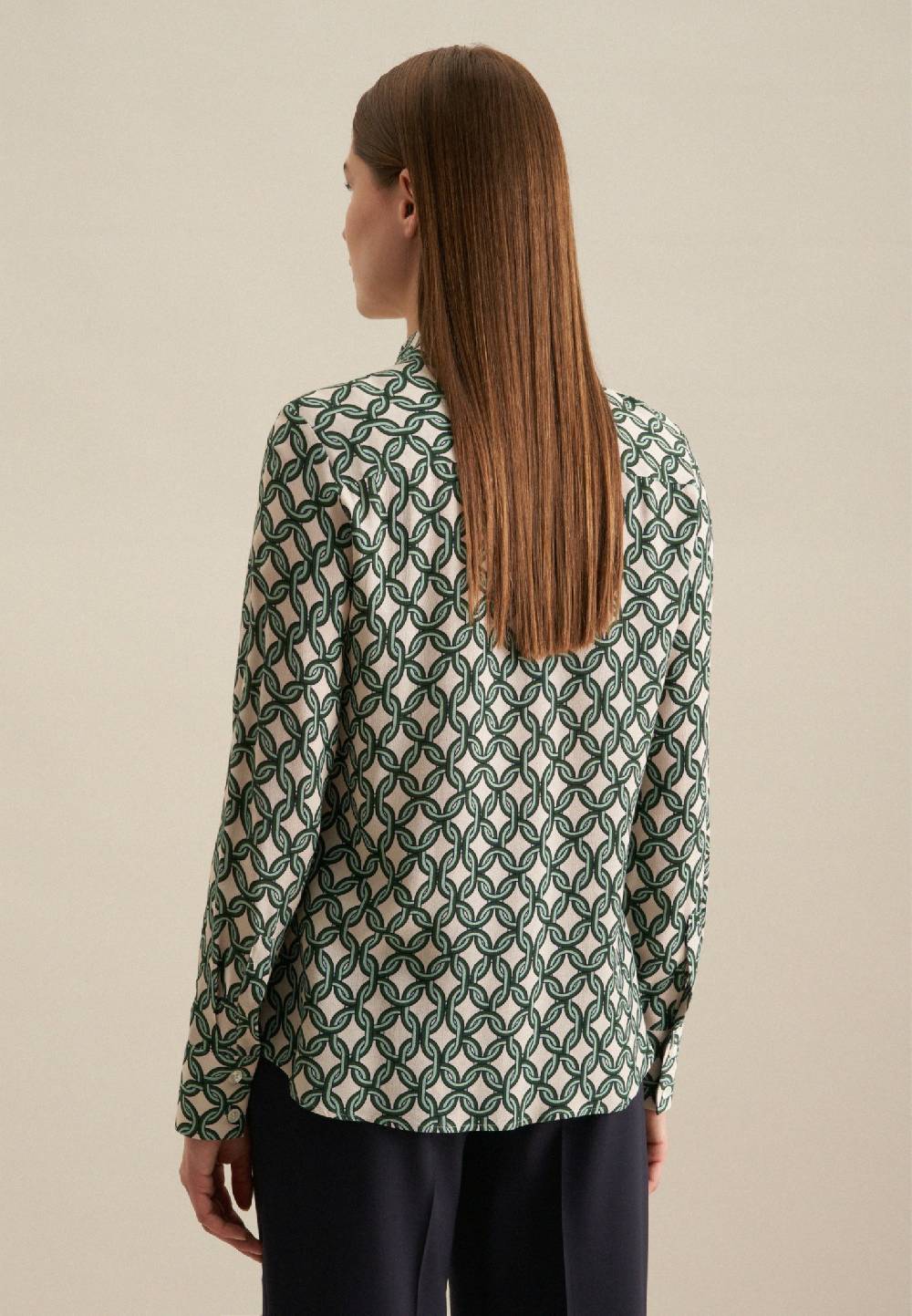 Studio Seidensticker Krepp Hemdbluse Osterangebot