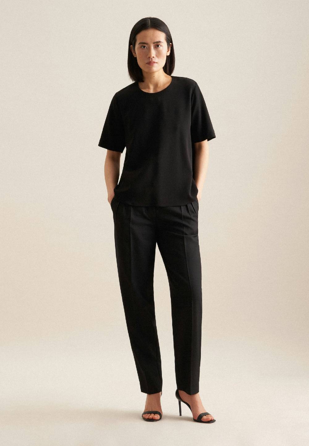 Studio Seidensticker Rundhals Shirt Regular Online Outlet
