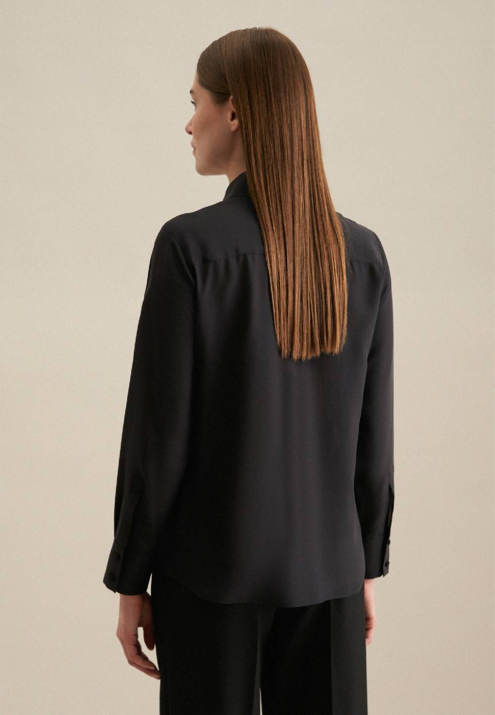 Studio Seidensticker Krepp Hemdbluse Bis zu 65% Rabatt
