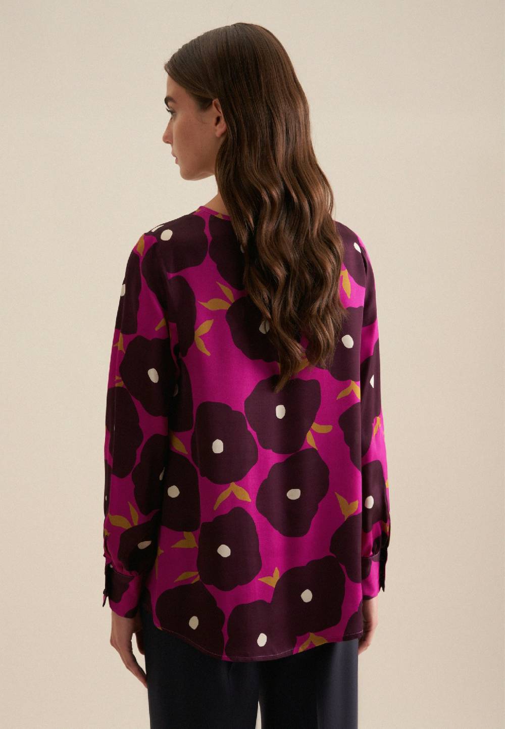 Studio Seidensticker Satin Shirtbluse Discount Store für neue Produkte
