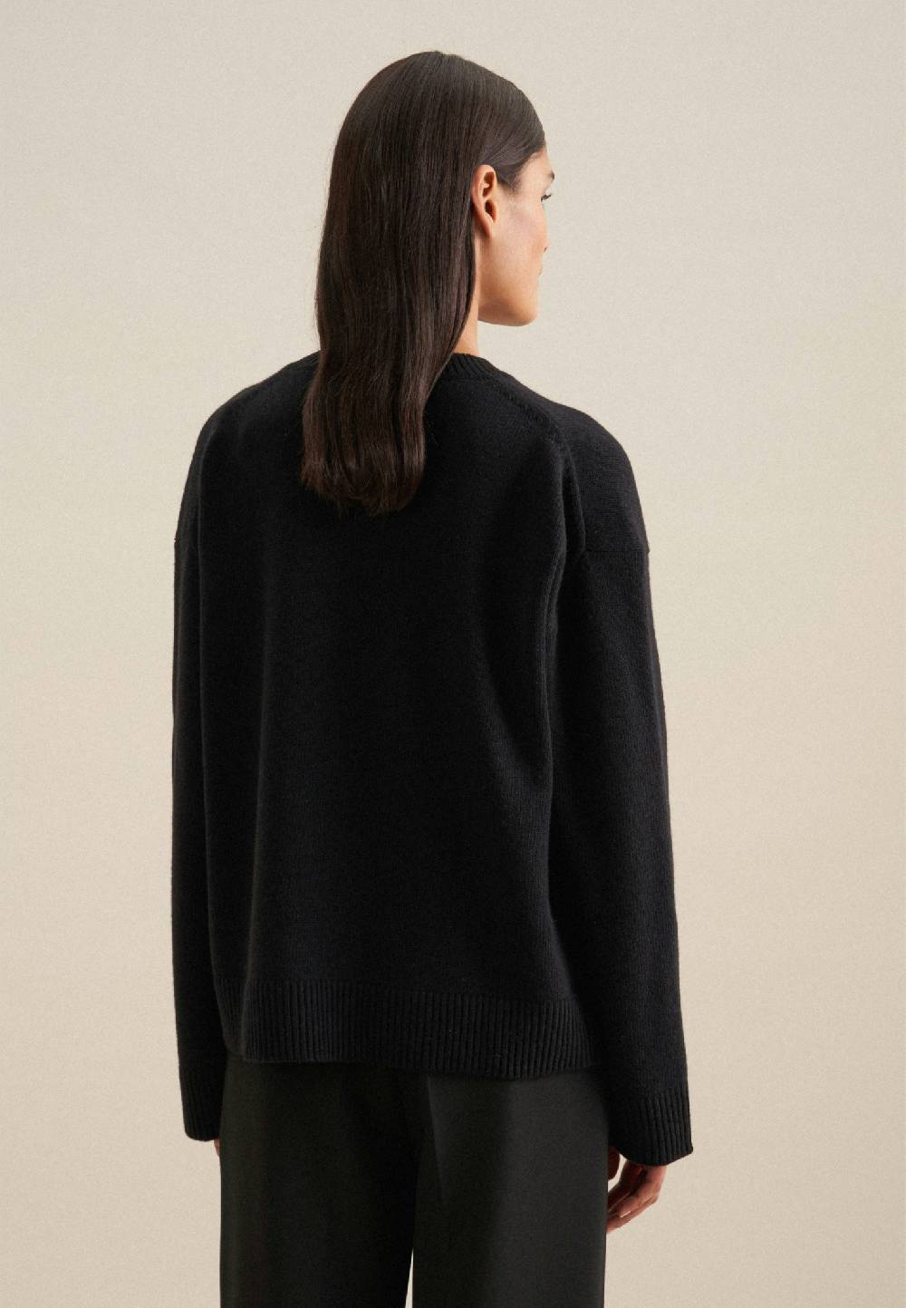 Studio Seidensticker Rundhals Pullover Oversized Nur noch ein Tag übrig