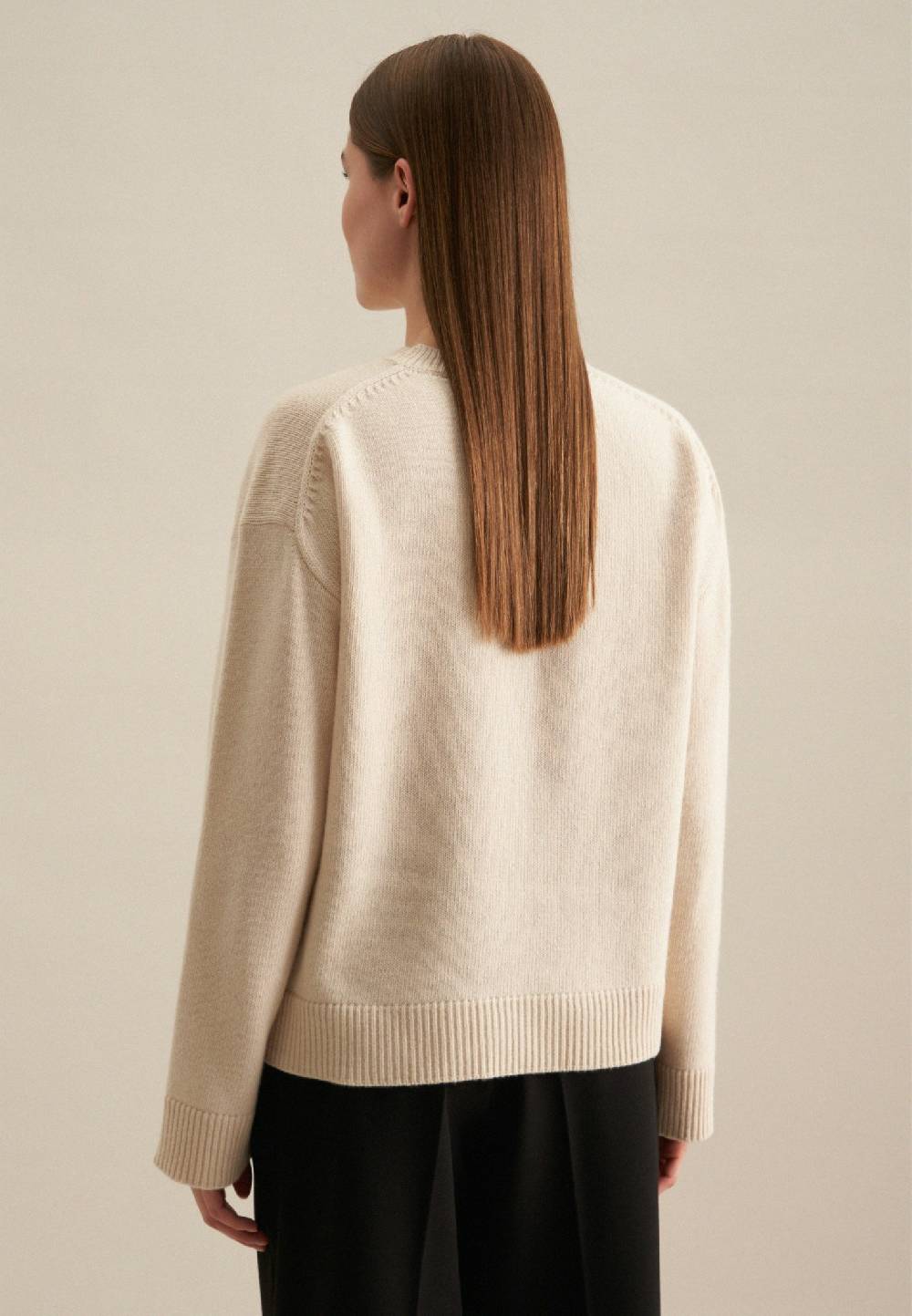 Studio Seidensticker Rundhals Pullover Oversized Clearance-Verkauf