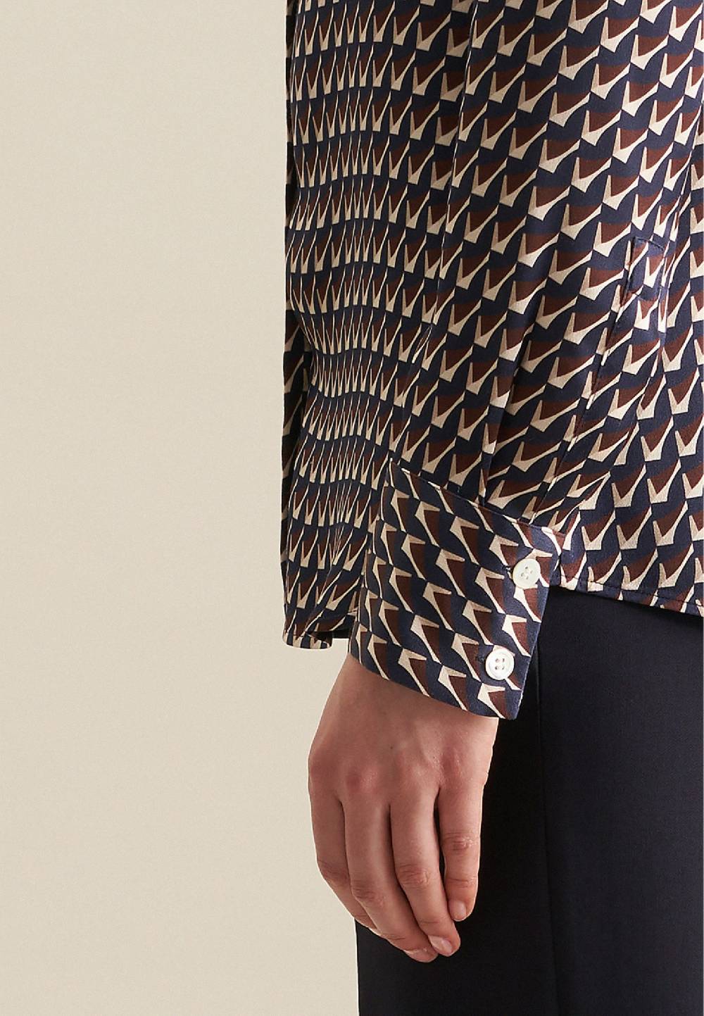 Studio Seidensticker Satin Hemdbluse zollfrei
