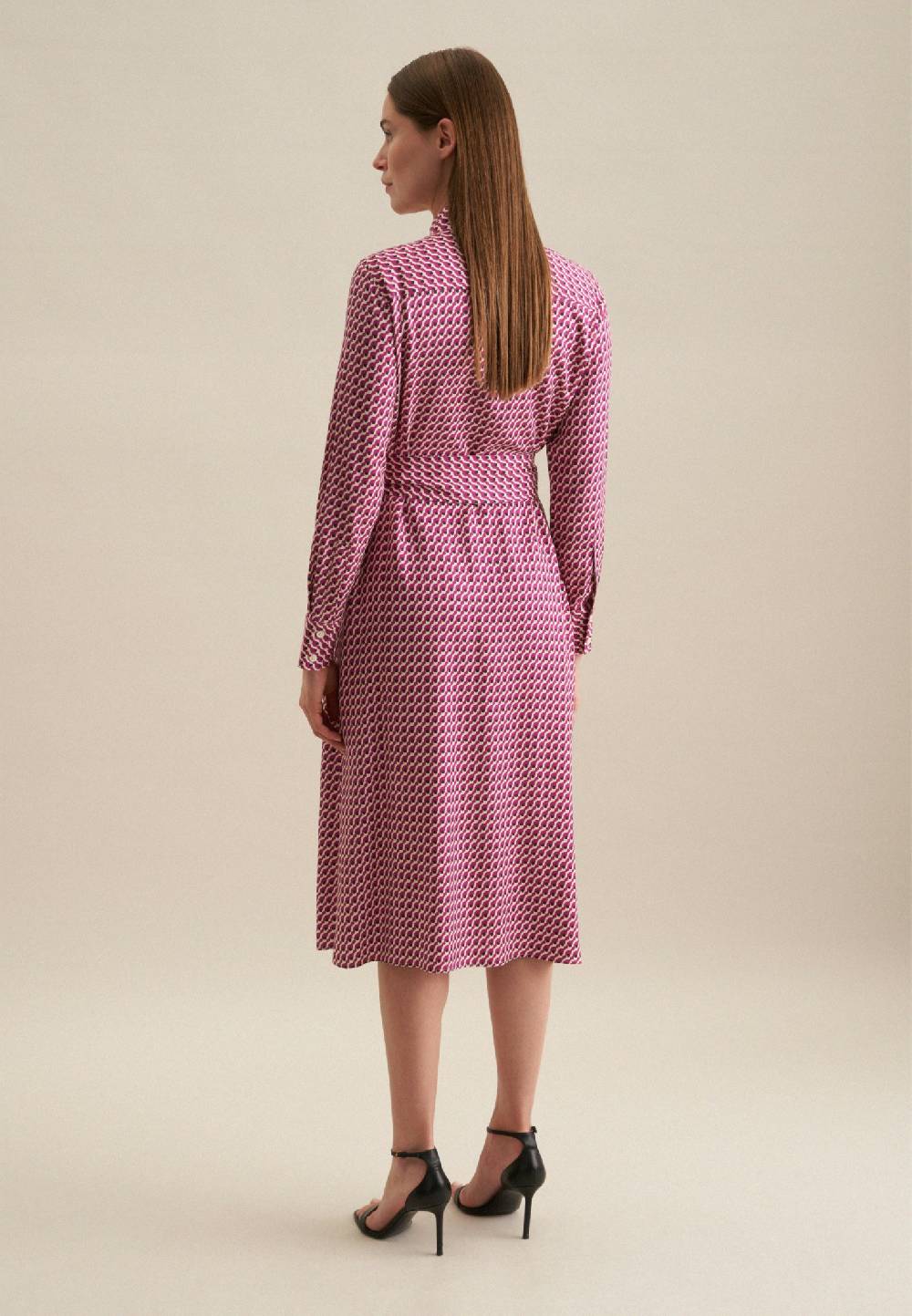 Studio Seidensticker Twill Midi Kleid im Angebot