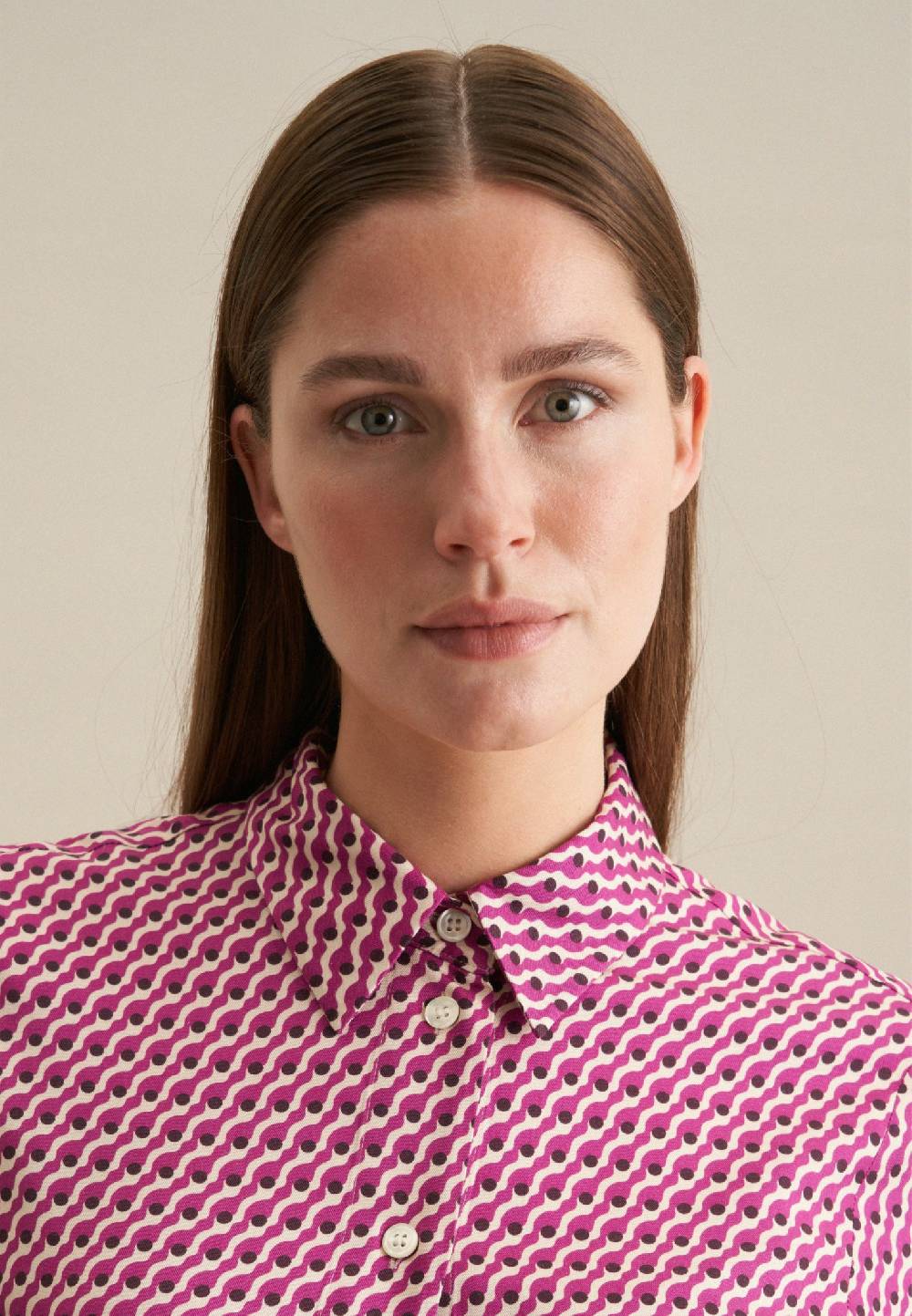 Studio Seidensticker Twill Midi Kleid im Angebot