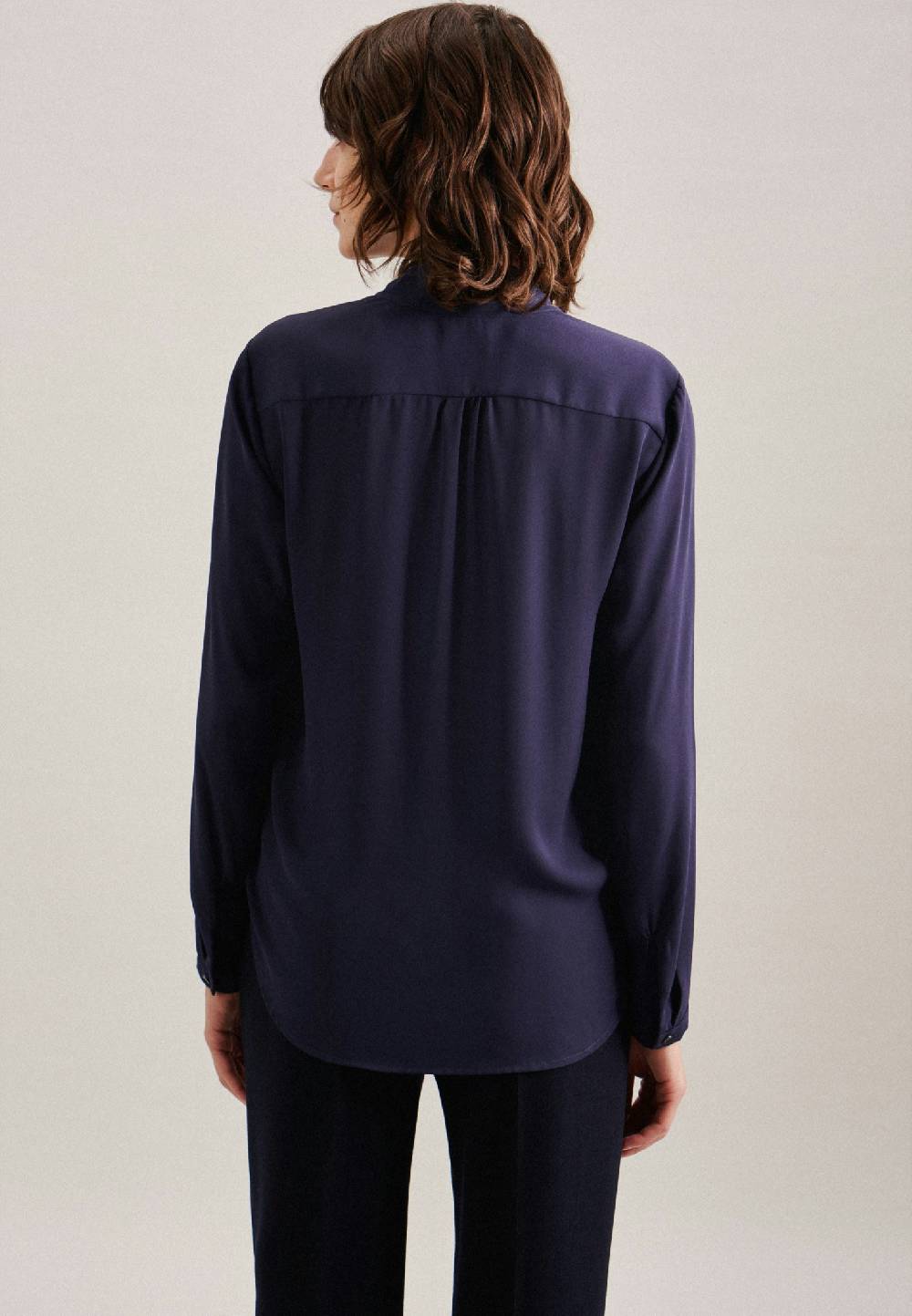 Studio Seidensticker Krepp Wickelbluse Top Angebot