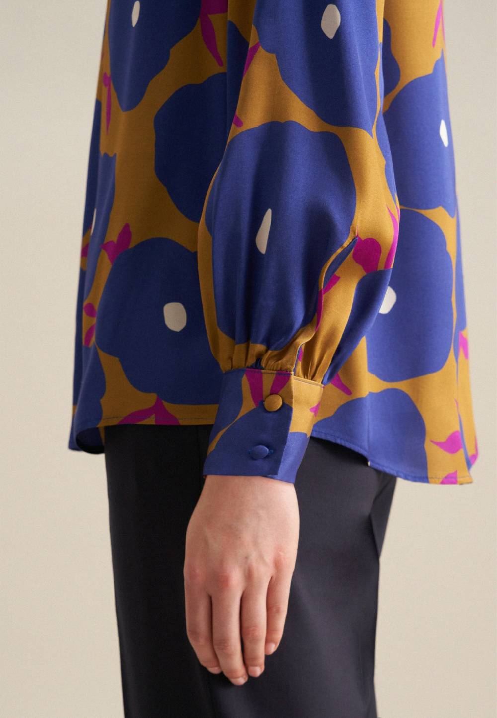 Studio Seidensticker Satin Shirtbluse Neueste Mode