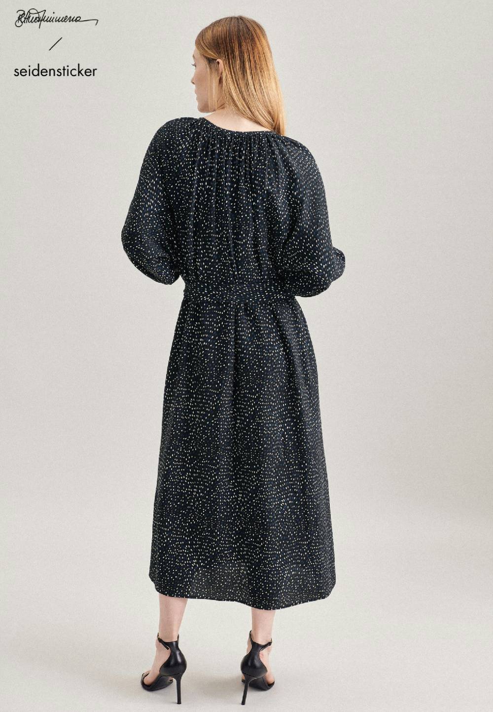 Studio Seidensticker Krepp Maxi Kleid Bis zu 50% Rabatt