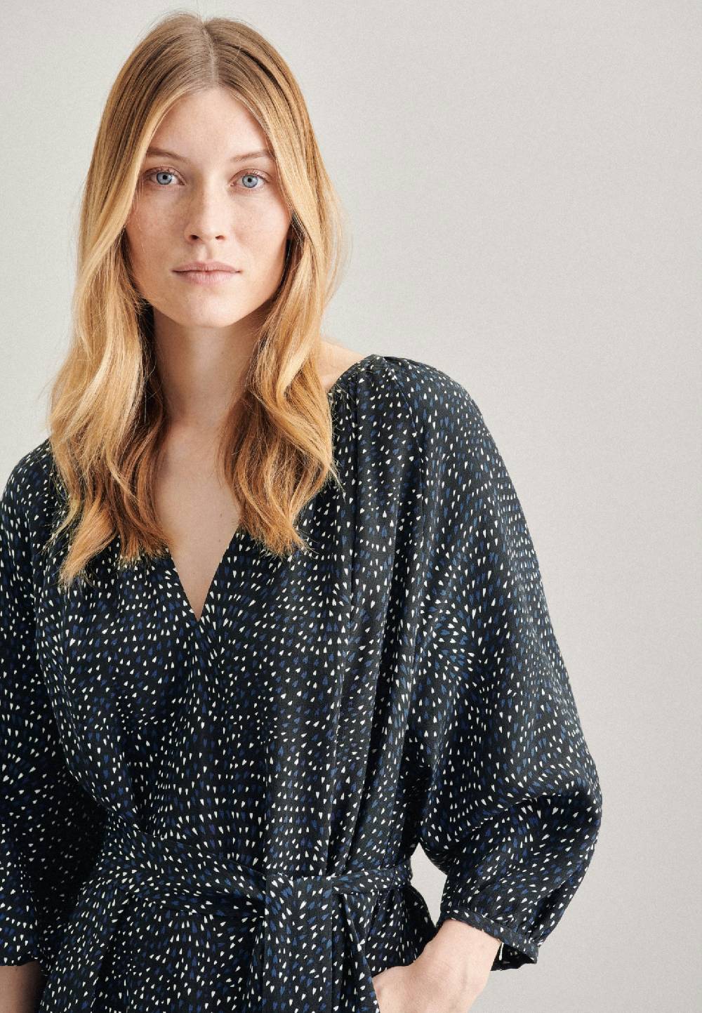 Studio Seidensticker Krepp Maxi Kleid Bis zu 50% Rabatt