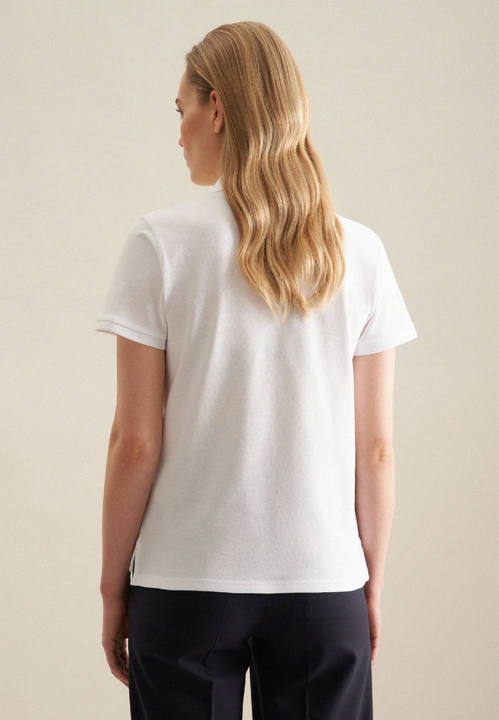 Studio Seidensticker Kragen Polo Shirt Regular Super Rabatt