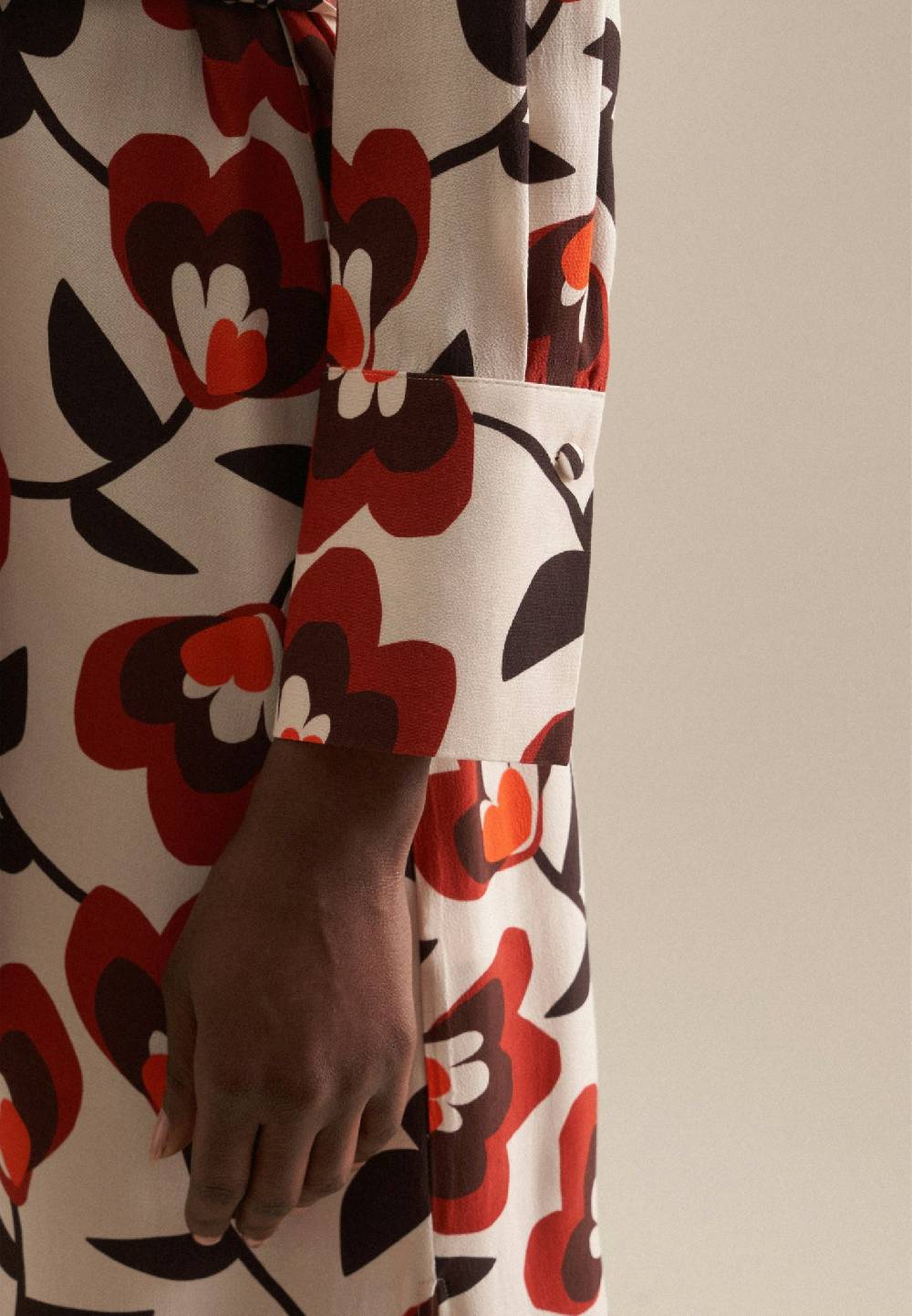 Studio Seidensticker Krepp Maxi Kleid Hotsell