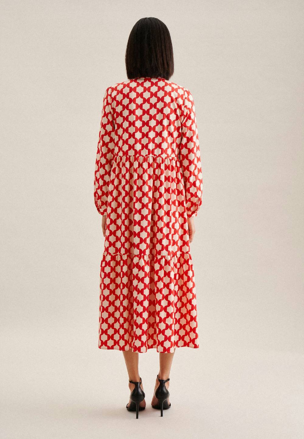 Studio Seidensticker Satin Maxi Kleid Flash Sale