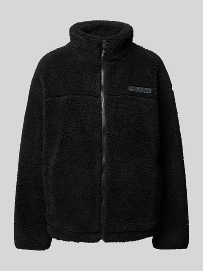 Peek & Cloppenburg ReviewSherpa Jacket mit Label-Patch in black Clearance-Verkauf