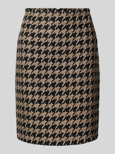 Peek & Cloppenburg Christian Berg WomanKnielanger Rock mit Strukturmuster in taupe Kostenloser Versand international