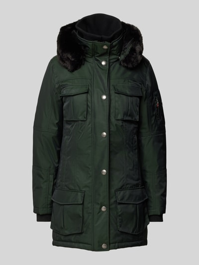 Peek & Cloppenburg WellensteynFunktionsjacke mit Stehkragen Modell 'SCHNEEZAUBER' in dunkelgruen 50% Rabatt für begrenzte Zeit