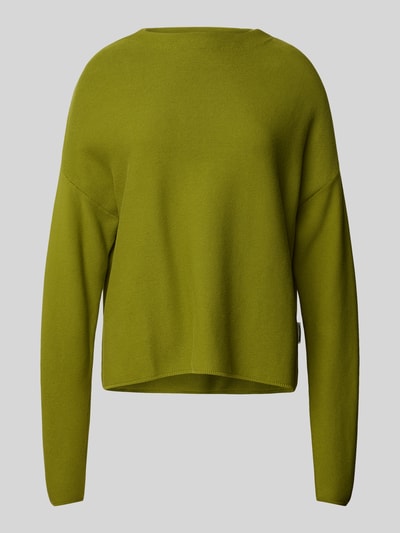 Peek & Cloppenburg ArmedangelsStrickpullover mit Strukturmuster Modell 'MERINAA' in gruen Rabatte dieses Monats