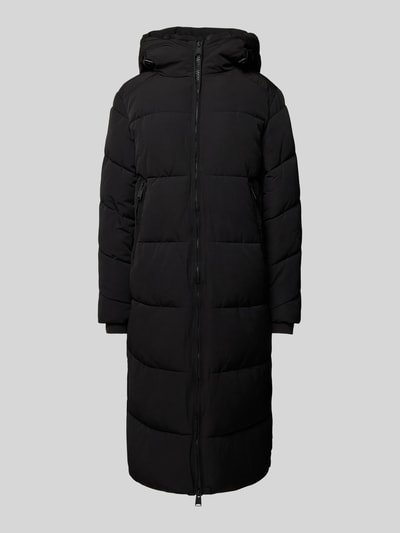 Peek & Cloppenburg WITHBLACKSteppmantel mit Kapuze in black Auslauf