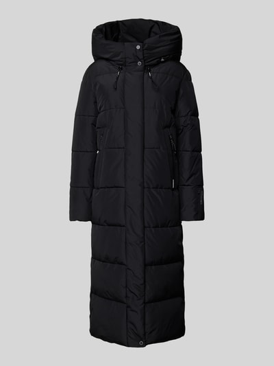 Peek & Cloppenburg khujoSteppmantel mit Label-Detail Modell 'SOULANI' in black im Angebot