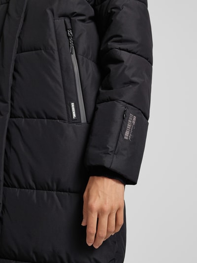 Peek & Cloppenburg khujoSteppmantel mit Label-Detail Modell 'SOULANI' in black im Angebot
