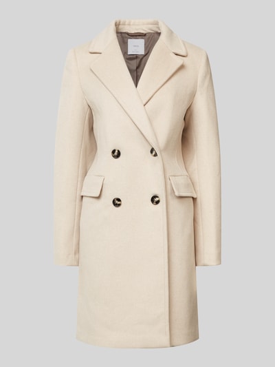 Peek & Cloppenburg MangoMantel mit Reverskragen Modell 'DALI' in beige Günstiger Verkauf