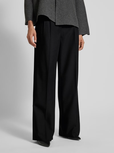 Peek & Cloppenburg Jake*s CollectionRelaxed Fit Stoffhose mit Viskose-Anteil in black Blitzverkäufe