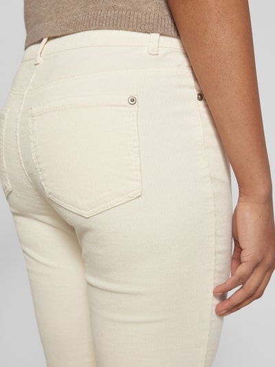 Peek & Cloppenburg Christian Berg WomanRegular Fit Cordhose im 5-Pocket-Design in ecru Kostenloser Versand