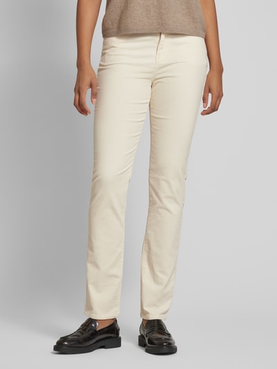 Peek & Cloppenburg Christian Berg WomanRegular Fit Cordhose im 5-Pocket-Design in ecru Kostenloser Versand